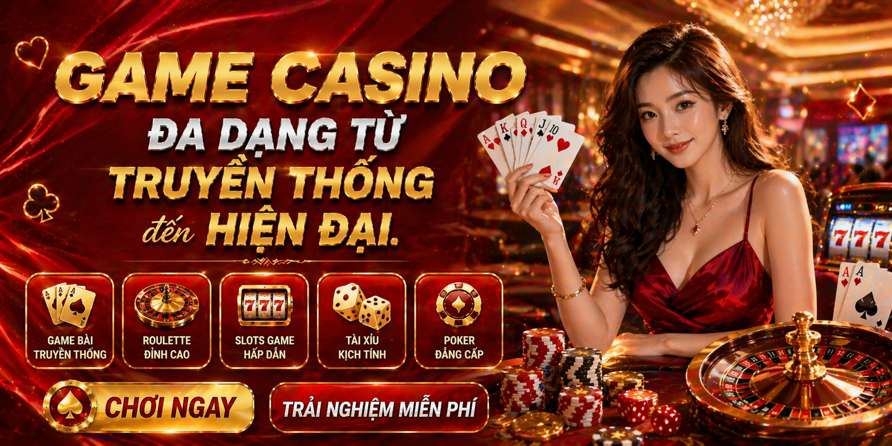 Game casino đa dạng từ truyền thống đến hiện đại