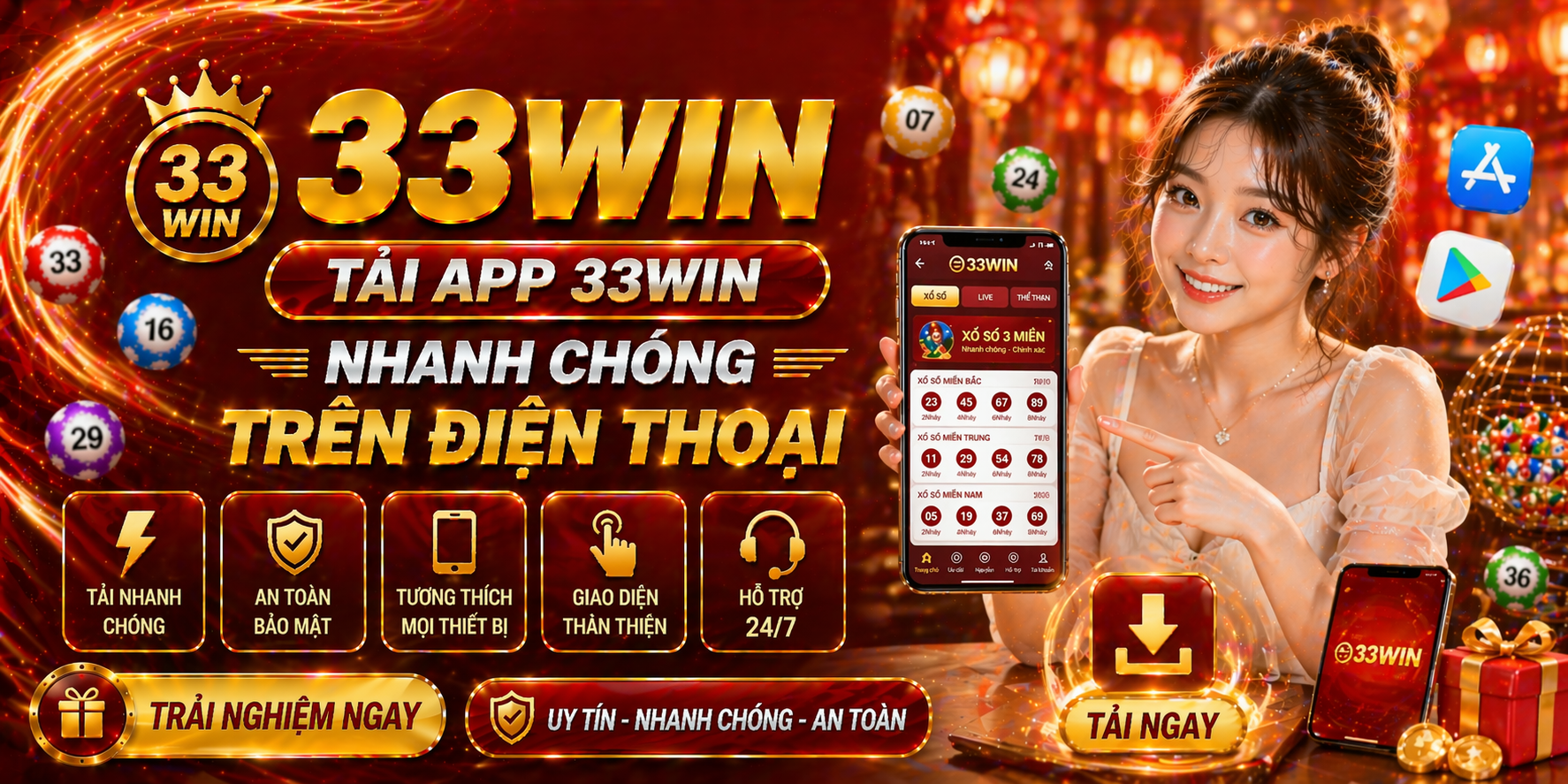 Tải app 33Win nhanh chóng trên điện thoại